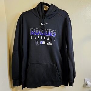 Nike Colorado Rockies Authentic Hoodie Size XXL